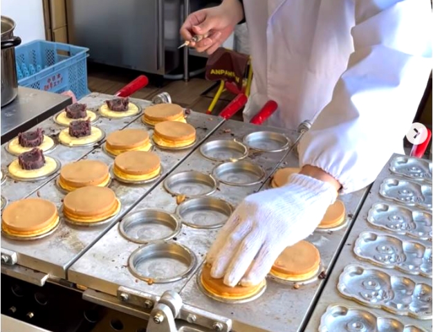 大判焼き製造